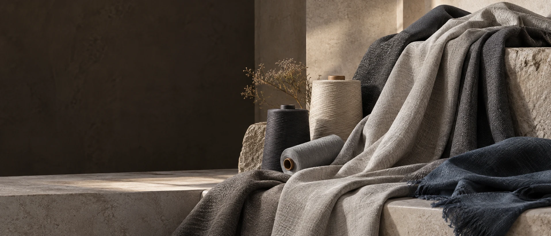 NAT natural-look yarn and textile surfaces