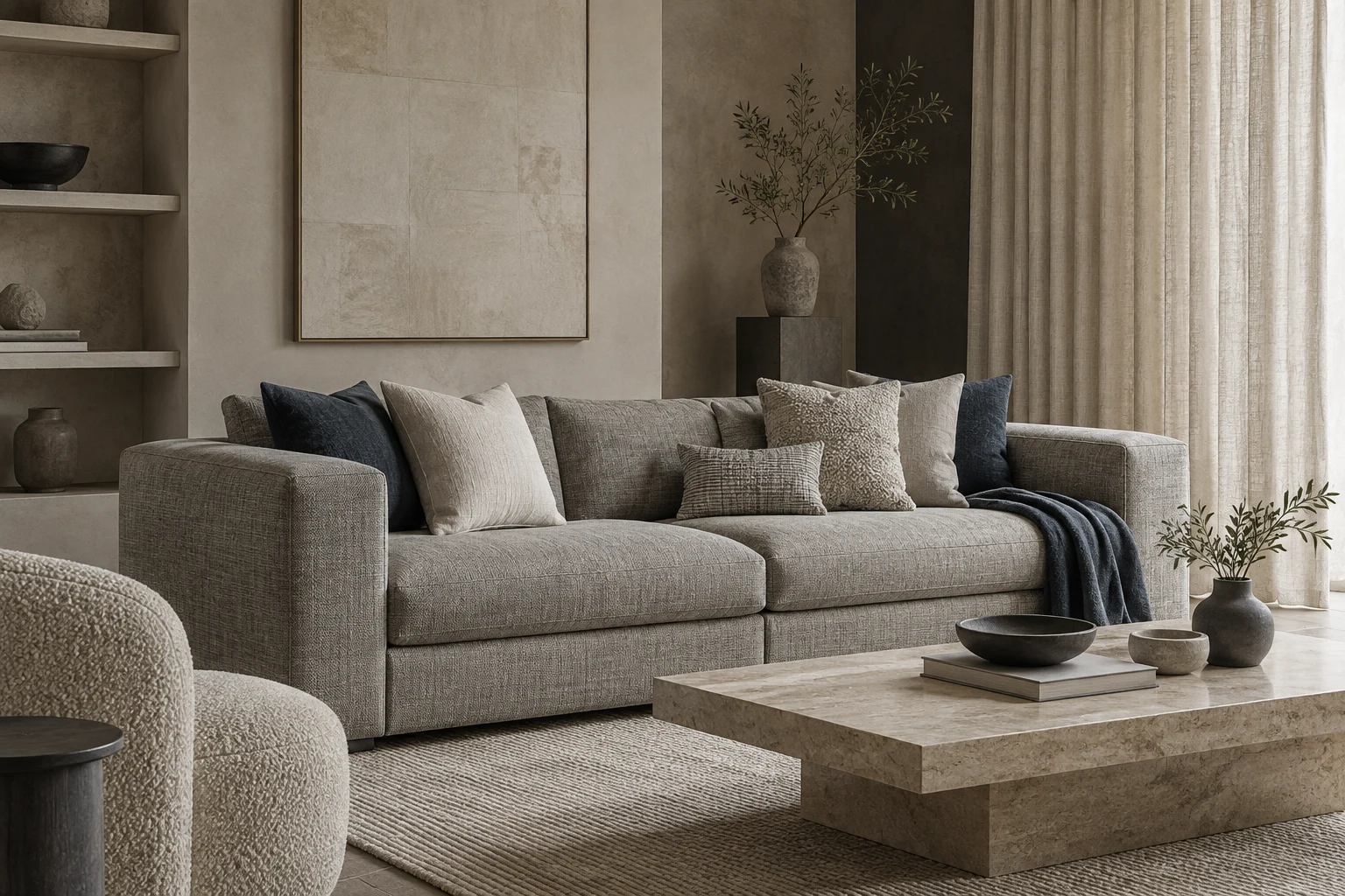 NAT textured home textile application